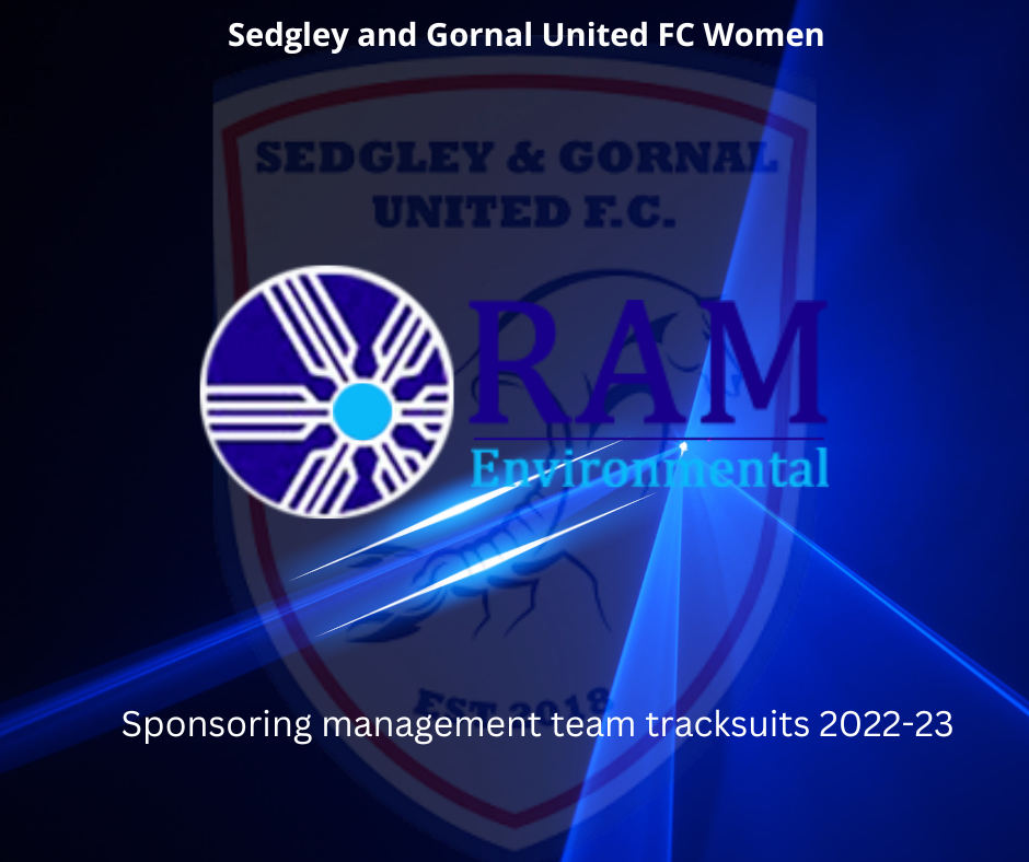 RAM Environmental sponors Sedgley and Gornal United Women