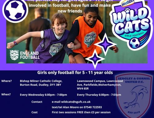 Join our Weetabix Wildcats girls only football sessions